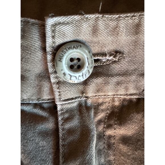 Vintage Mustway Military Olive Green 34w X 32 Cargo Pants - Picture 2 of 7